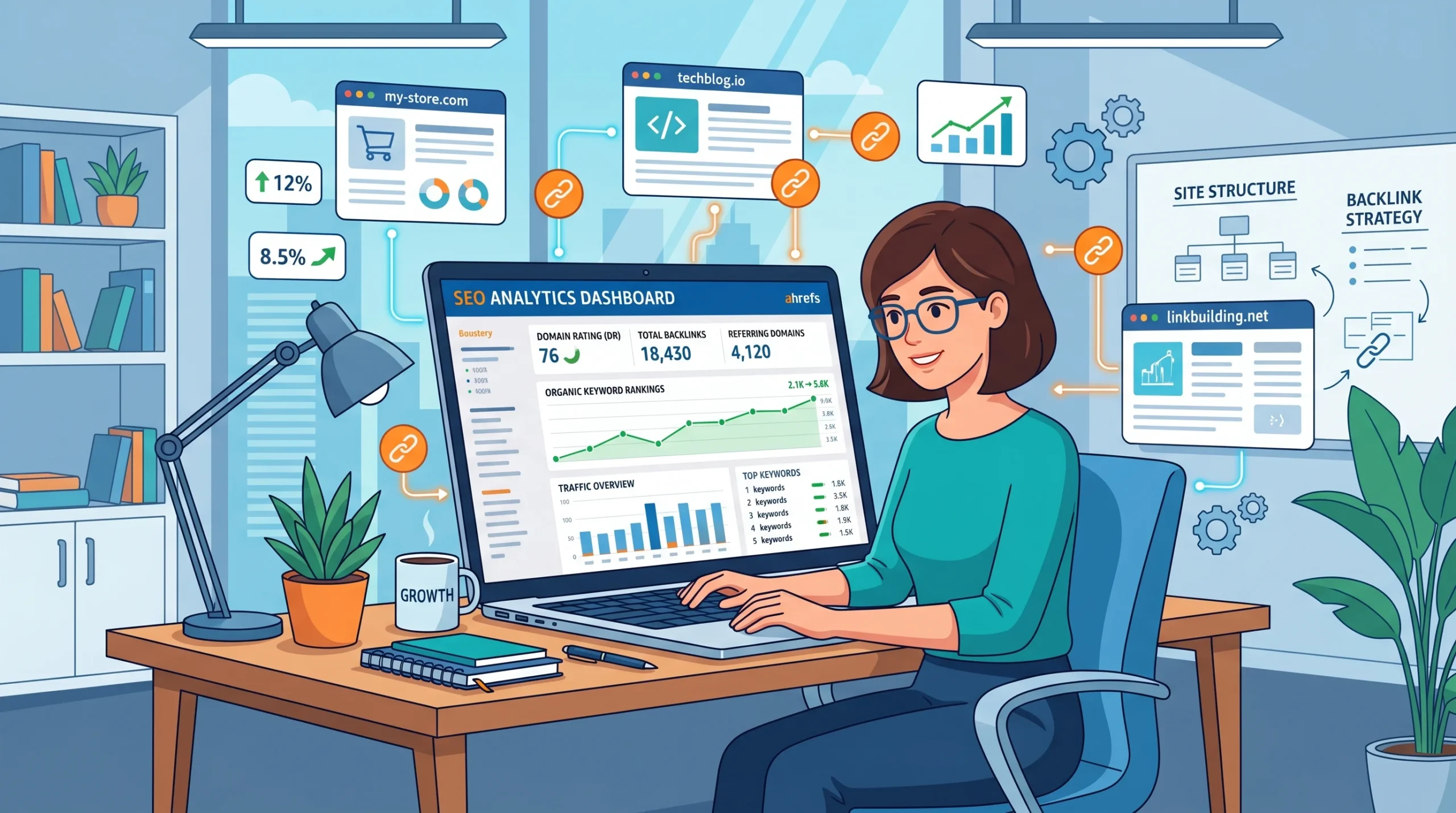 seo-professional-reviewing-off-page-seo-tactics